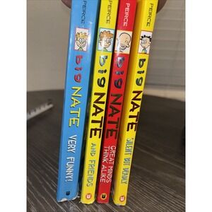 Big Nate Lot Of 4 by Lincoln Peirce Paper Back‎
